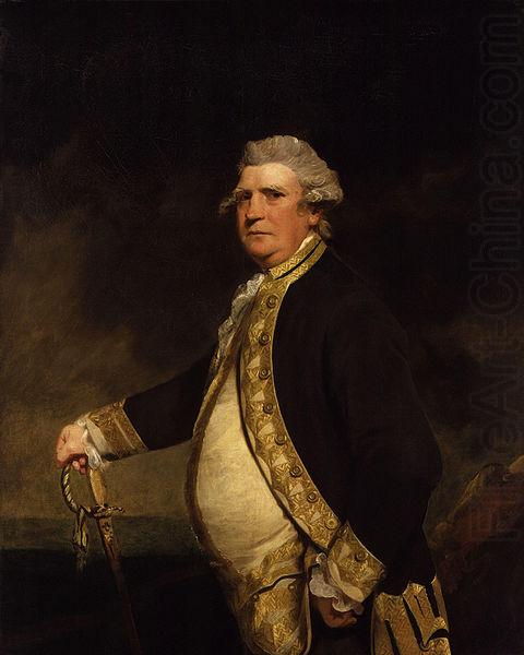 Sir Joshua Reynolds Portrait of Admiral Augustus Keppel china oil painting image